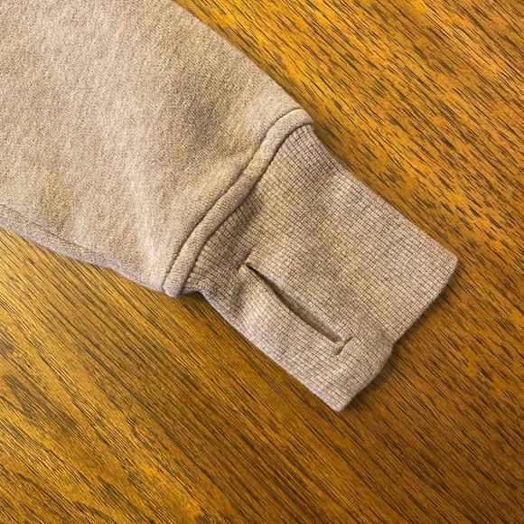 LULULEMON full-zip Heathered Bark Berry scuba Hoodie 2 - Picture 3 of 6